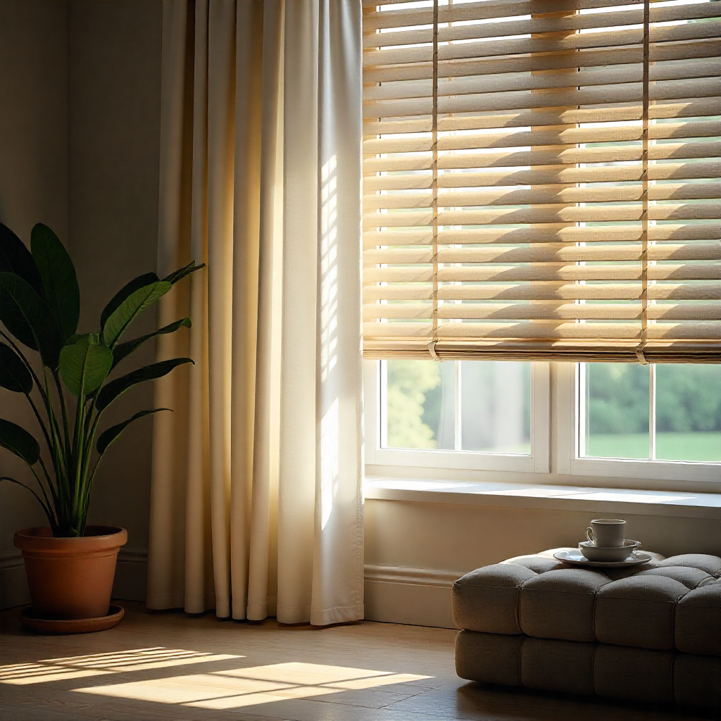 Window treatment example