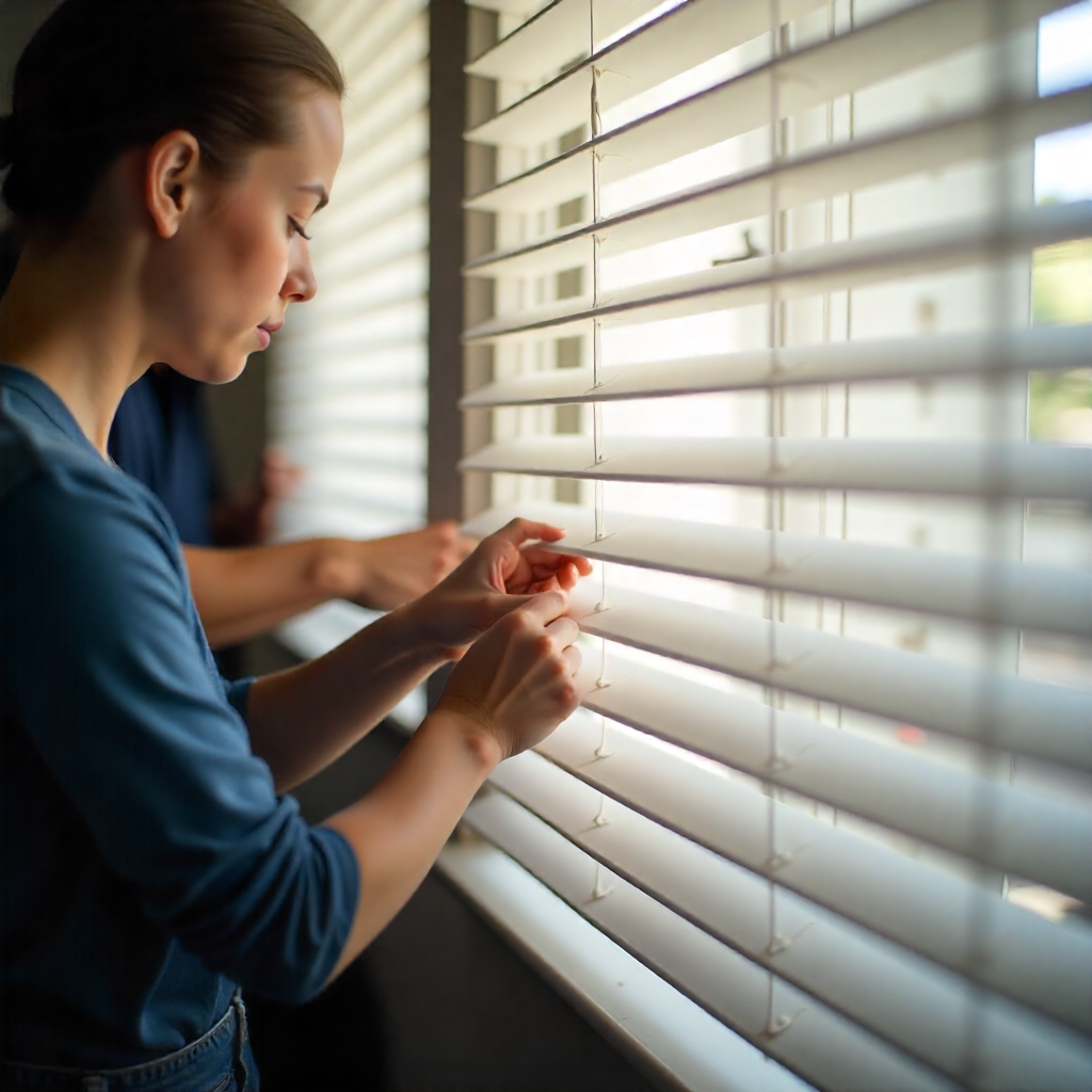 Window treatment example